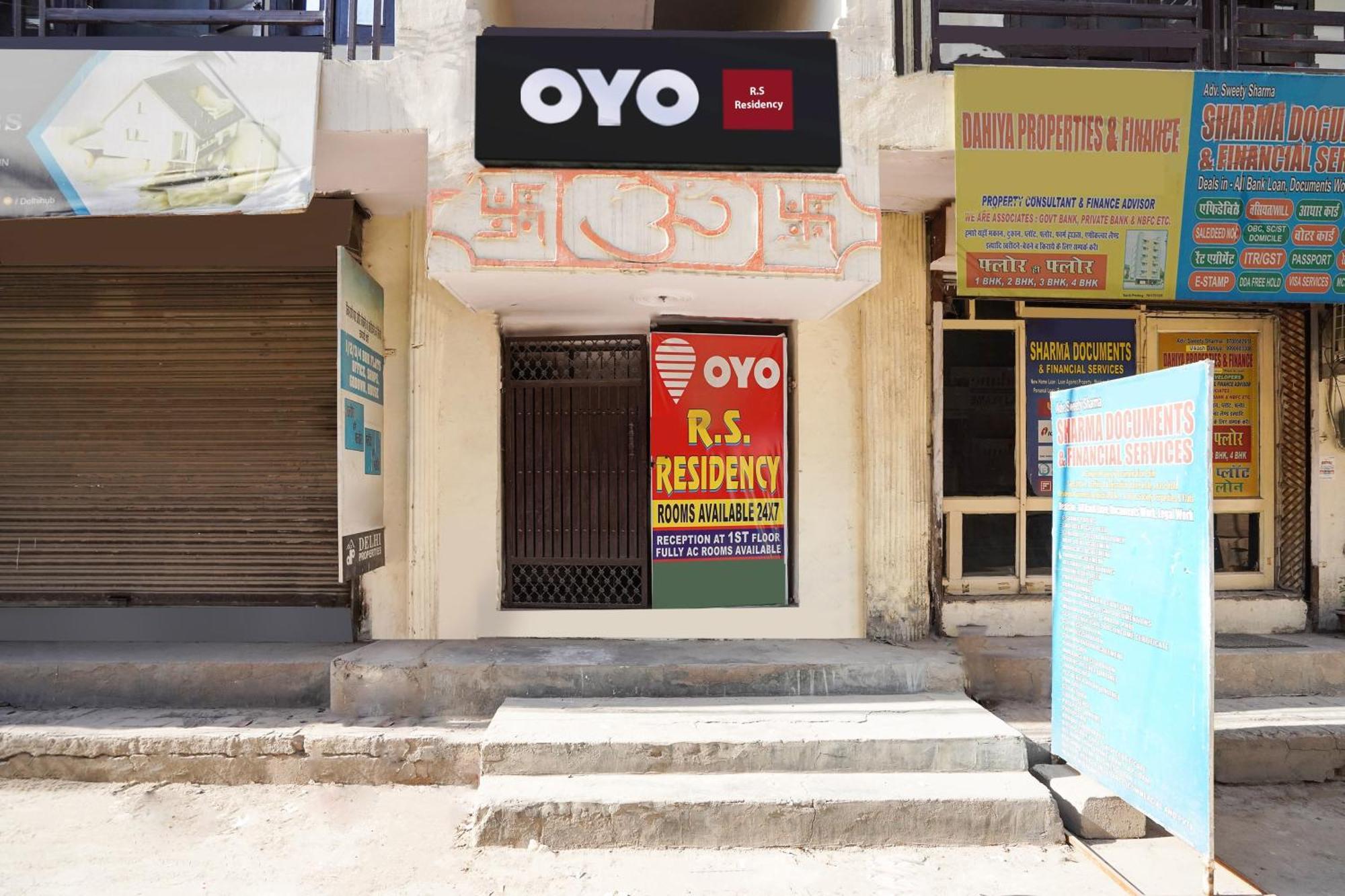 Oyo R S Residency Hotel New Delhi Buitenkant foto